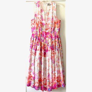 NEW ASOS Midi Floral Pleated Dress